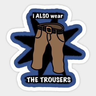 Trousers Sticker